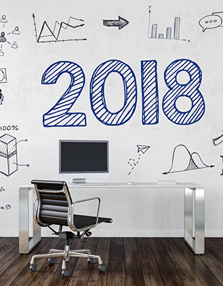 Freudiger Ein freudiger Rückblick auf das Jahr 2018